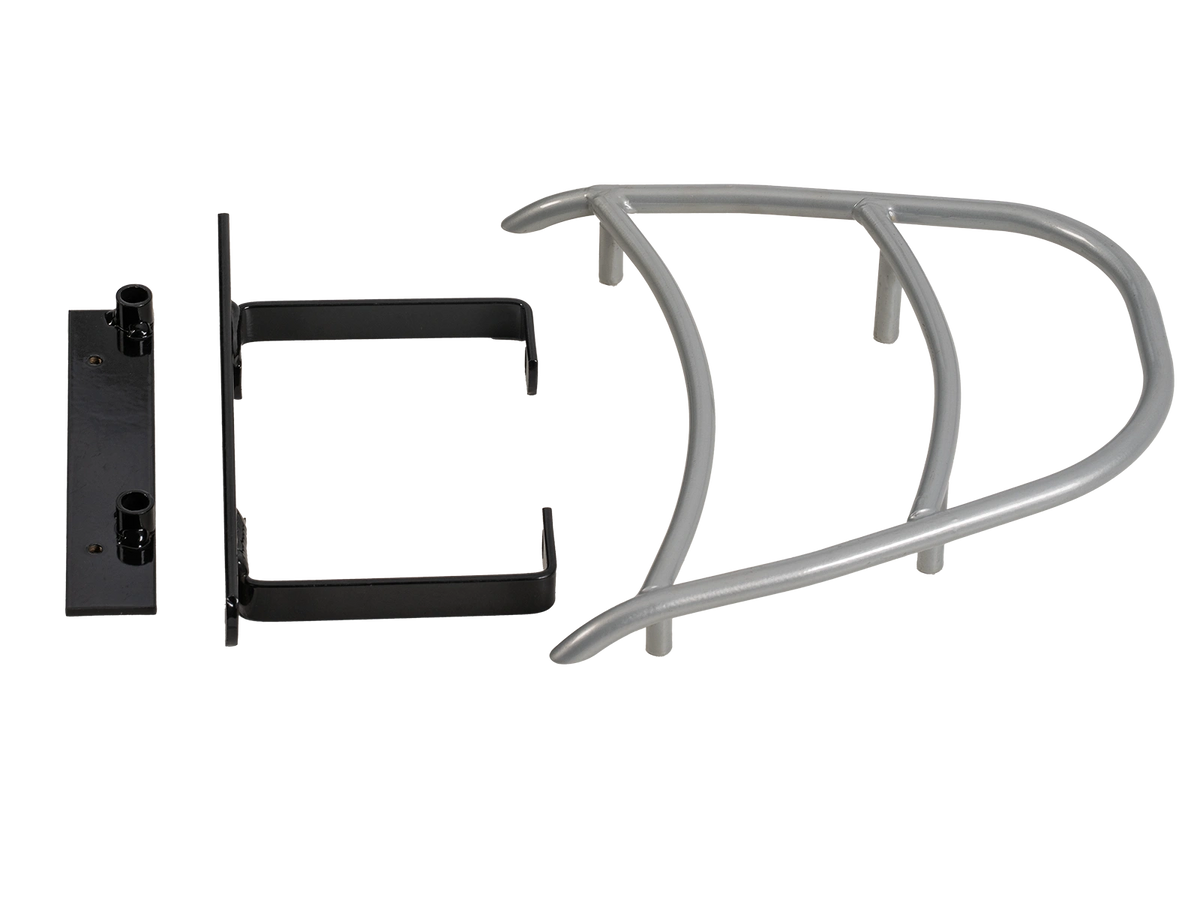 Hepco & Becker Tube Topcasecarrier-silver for Aprilia Gulliver 50 from 1993 | 650824 00 09