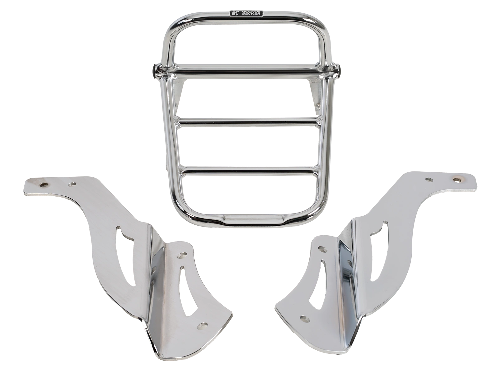 Hepco & Becker Tube Topcasecarrier-chrome for Honda VT 750 D2 Black Widow | 650918 01 02