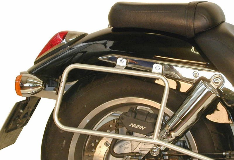 Hepco & Becker Sidecarrier permanent mounted-chrome for Honda VTX 1800 | 650920 00 02