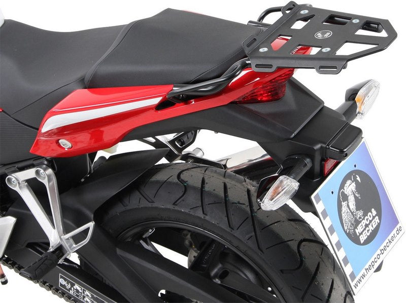 Hepco & Becker Minirack soft luggage rear rack for Honda CBR 250 R | 650966 01 01