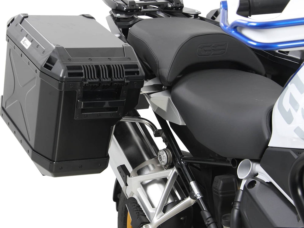 Hepco & Becker Sidecarrier Cutout Stainless Steel Incl. Xplorer Cutout Sideboxes For BMW R1250GS (2018-) | 6516514-00-22-00-40