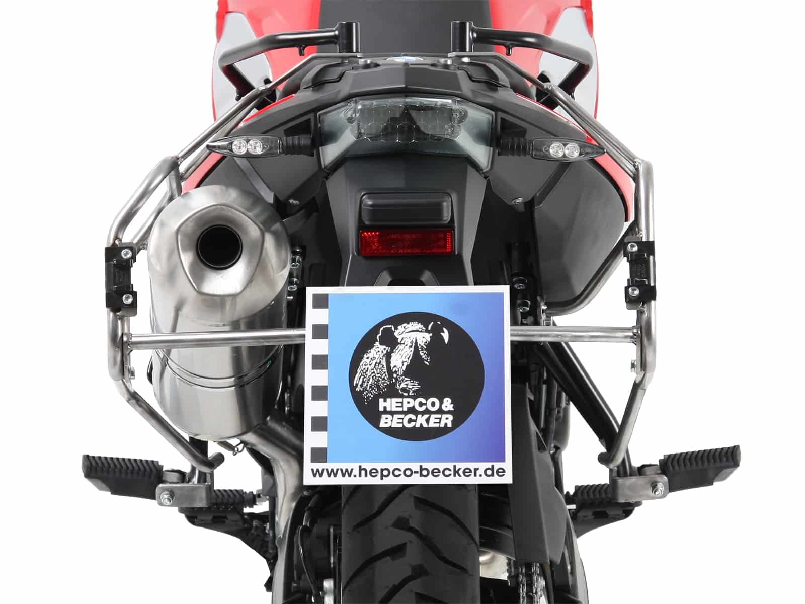Hepco & Becker Side Carrier Cutout For Xplorer Cutout Cases 37/40 For BMW F 700 GS (2012-2017) | 651652-00-22