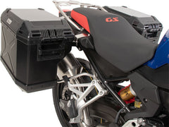 Hepco & Becker Side Carrier Cutout Stainless Steel Incl. Xplorer Sideboxes Black For BMW F 800 GS (2024-) | 6516537 00 22-01-40