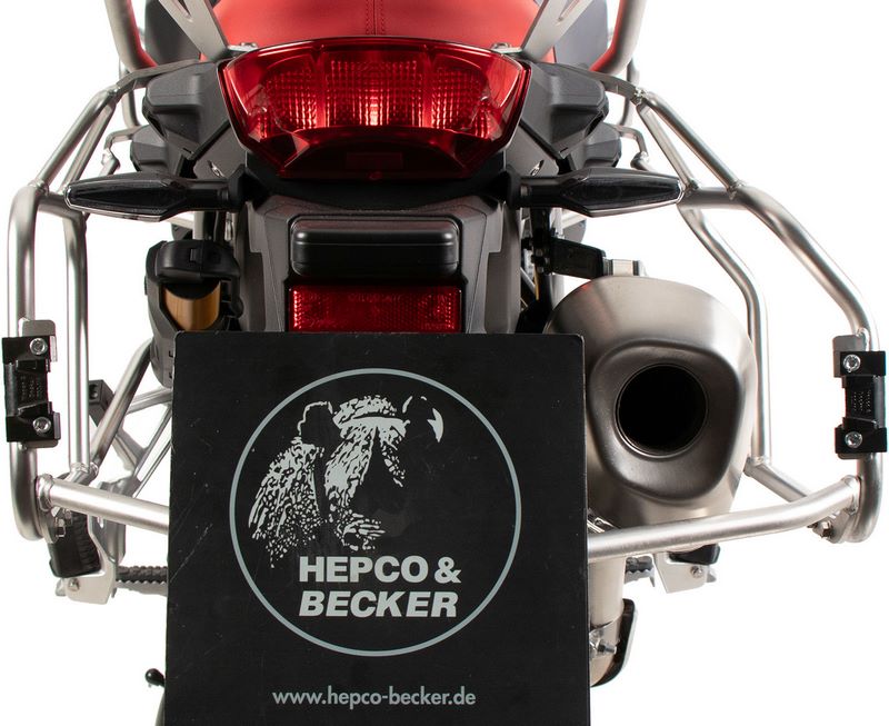 Hepco & Becker Side Carrier Cutout For Xplorer Cutout Cases 40/37 For BMW F 800 GS (2024-) | 6516537 00 22