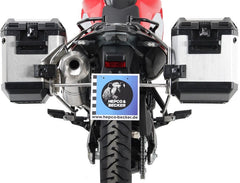 Hepco & Becker Sidecarrier Cutout stainless steel incl. Xplorer Cutout sideboxes for BMW F650/700/800GS | 651653 00 22-00-40
