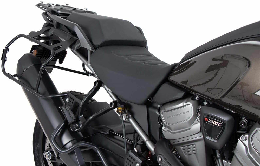 Hepco & Becker Side carrier Cutout for Xplorer Cutout cases 40/37 for Harley Davidson Pan America (2021-) | 6517600 00 01