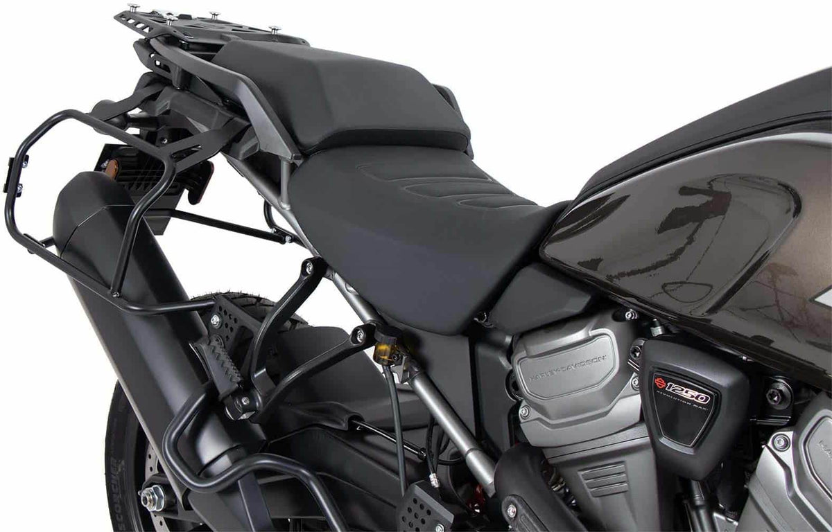 Hepco & Becker Side carrier Cutout for Xplorer Cutout cases 40/37 for Harley Davidson Pan America (2021-) | 6517600 00 01