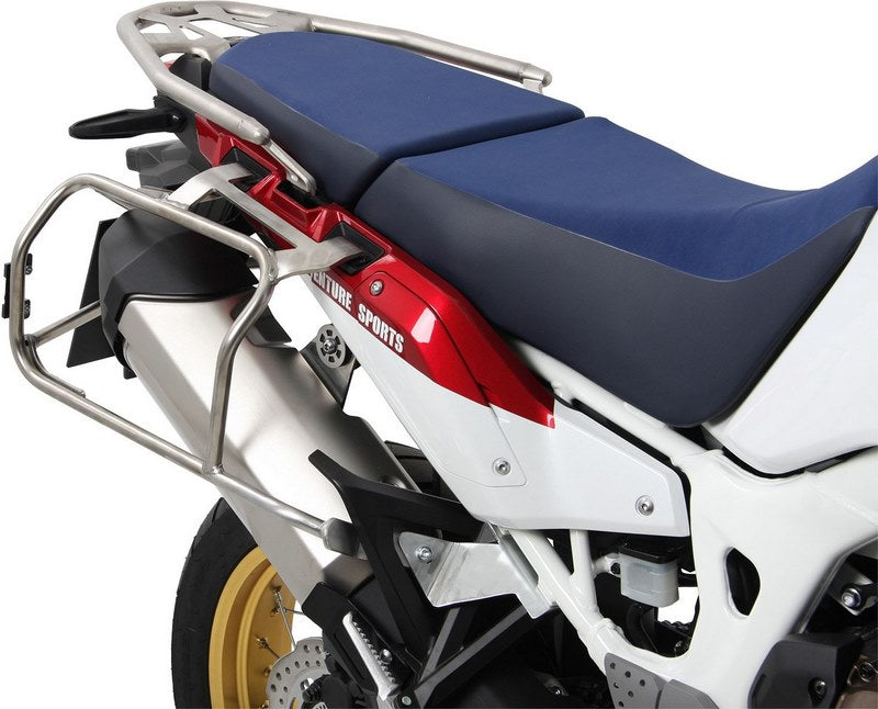 Hepco & Becker Sidecarrier Cutout stainless steel incl. Xplorer Cutout sideboxes for Honda CRF1000L Africa Twin Adventure Sports (2018-) | 6519510 00 22-00-40