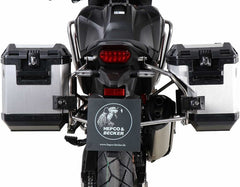 Hepco & Becker Sidecarrier Cutout stainless steel incl. Xplorer Cutout sideboxes for Honda CRF 1100 L Africa Twin (2019-) | 6519521 00 22-00-40