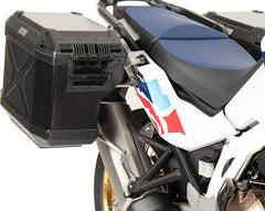 Hepco & Becker Side Carrier Cutout Stainless Steel Incl. Xplorer Sideboxes Black For Honda CRF 1100L Africa Twin Adventure Sports (2024-) | 6519544 00 22-01-40