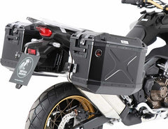 Hepco & Becker Side Carrier Cutout Stainless Steel Incl. Xplorer Sideboxes Black For Honda CRF 1100L Africa Twin (2024-) | 6519549 00 22-01-40