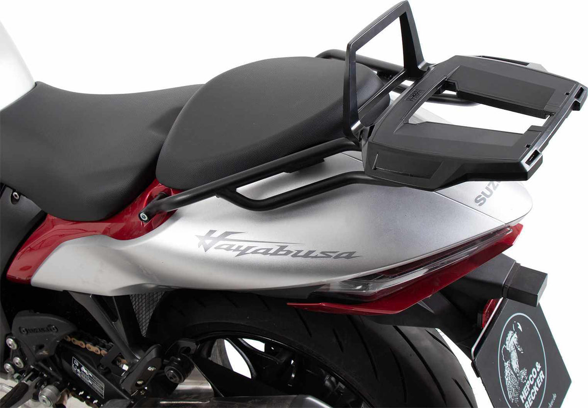 Hepco & Becker Alurack topcasecarrier black for Suzuki GSX 1300 R Hayabusa (2021-) | 6523545 01 01