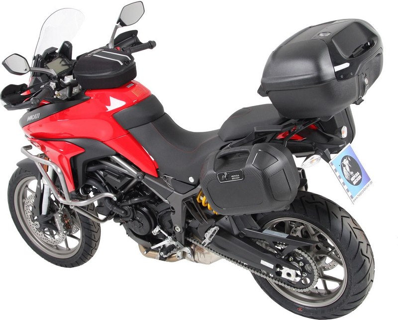 Hepco & Becker Alurack topcasecarrier-black for Ducati Multistrada 950 from 2017 | 6527552 01 01