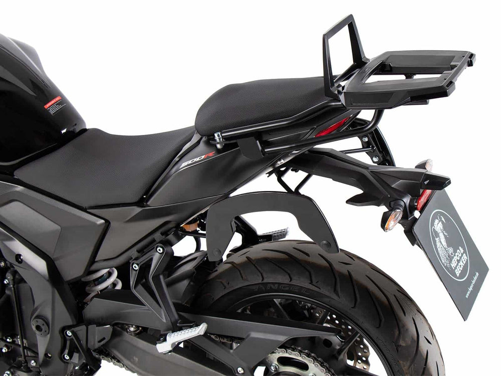 Hepco & Becker Alurack Topcasecarrier For Original Rear Rack - Black For Voge 500 R (2020-) | 6527609-01-01