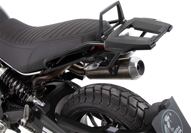 Hepco & Becker Alurack top case carrier black for Ducati Scrambler 1100 Dark Pro/Pro/Sport Pro (2021-) | 6527616 01 01