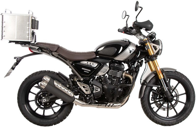 Hepco & Becker Alurack Topcase Carrier Black For Triumph Scrambler 400 X (2024-) | 6527663 01 01