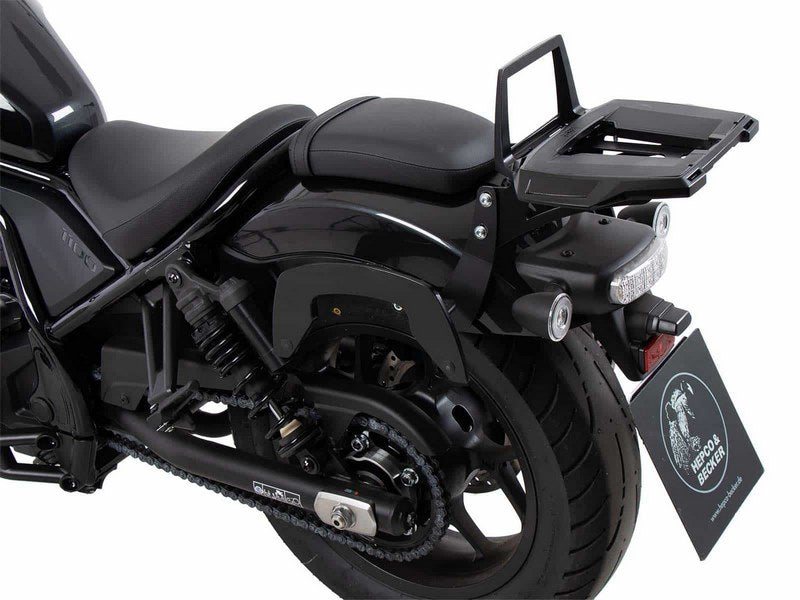 Hepco & Becker Alurack top case carrier black for Honda CMX 1100 Rebel (2021-) | 6529525 01 01