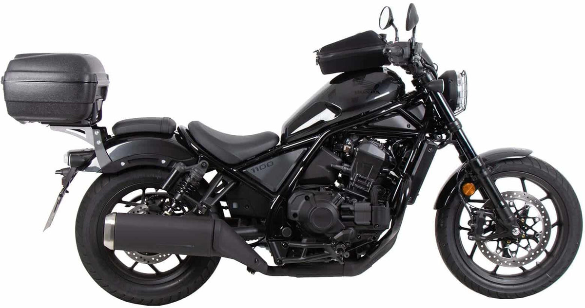 Hepco & Becker Alurack top case carrier black for Honda CMX 1100 Rebel (2021-) | 6529525 01 01