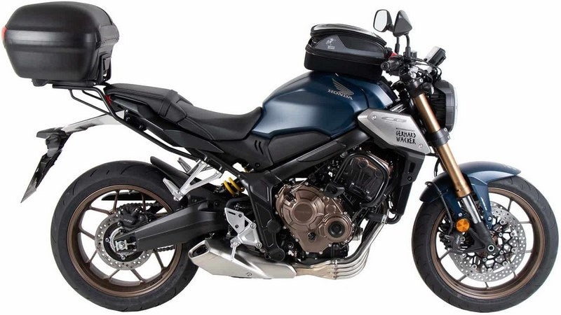 Hepco & Becker Alurack top case carrier black for Honda CBR 650 R (2021-) | 6529532 01 01
