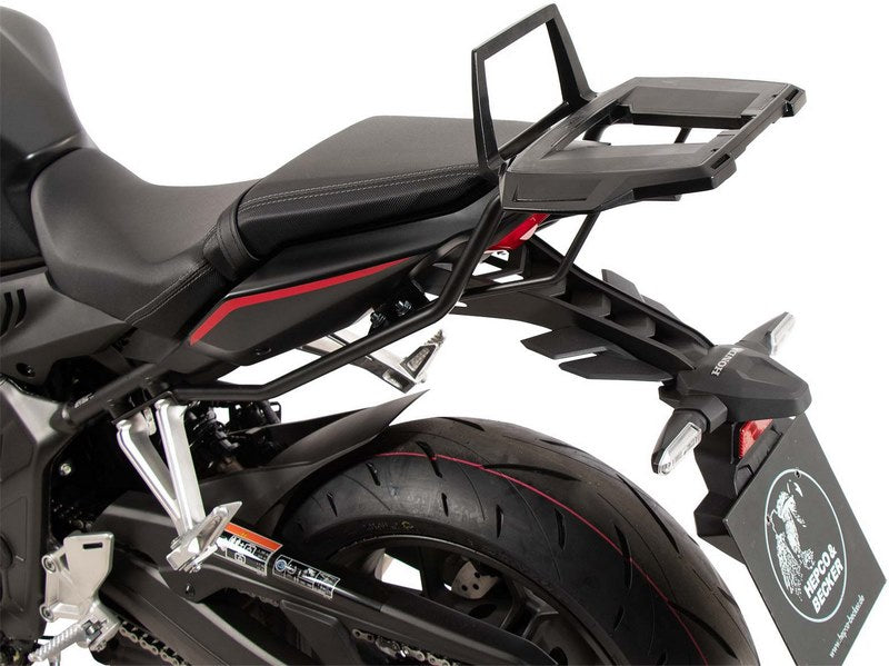 Hepco & Becker Alurack Topcase Carrier Black For Honda CBR 650 R / E-Clutch (2024-) | 6529548 01 01