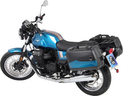 Hepco & Becker Sidecarrier permanent mounted-chrome for Moto Guzzi V 7 III stone/ special / Anniversario from 2017 | 653550 00 02
