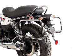 Hepco & Becker Side carrier permanent mounted chrome for Moto Guzzi V7 Stone / Special (850 ccm) (2021-) | 653556 00 02