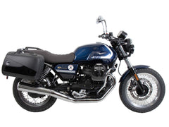 Hepco & Becker Side carrier permanent mounted chrome for Moto Guzzi V7 Stone / Special (850 ccm) (2021-) | 653556 00 02