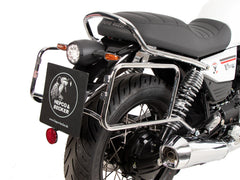 Hepco & Becker Side carrier permanent mounted chrome for Moto Guzzi V7 Stone / Special (850 ccm) (2021-) | 653556 00 02