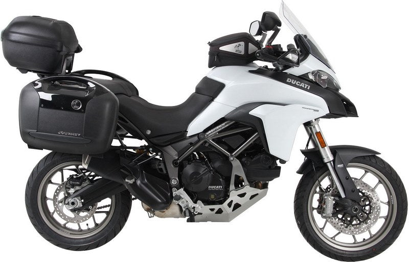 Hepco & Becker Sidecarrier permanent mounted-chrome for Ducati Multistrada 950 from 2017 | 6537552 00 01