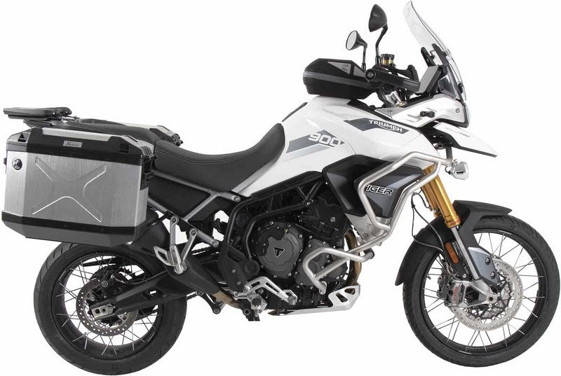 Hepco & Becker Sidecarrier permanent mounted black for Triumph Tiger 850 Sport (2021-) | 6537613 00 01