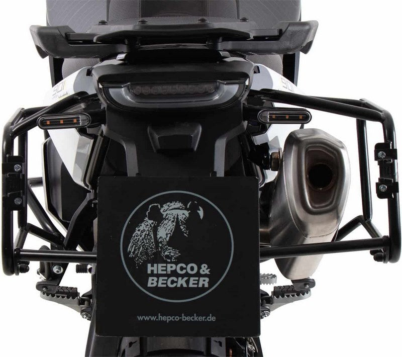 Hepco & Becker Sidecarrier permanent mounted black for Husqvarna Norden 901 (2022-) | 6537634 00 01
