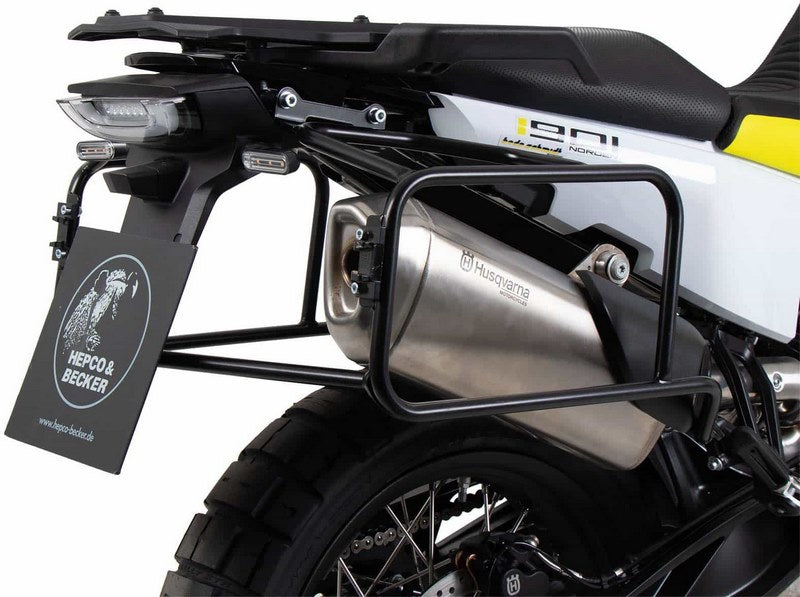Hepco & Becker Sidecarrier permanent mounted black for Husqvarna Norden 901 (2022-) | 6537634 00 01