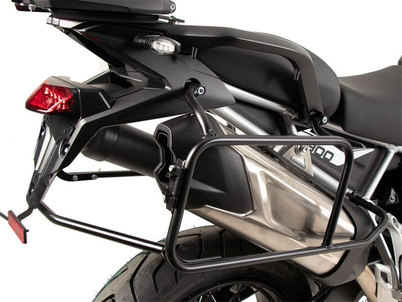Hepco & Becker Side Carrier Permanent Mounted Black For Triumph Tiger 900 GT / Pro (2024-) | 6537658 00 01