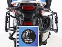 Hepco & Becker Sidecarrier permanent mounted-black for Honda CRF1000L Africa Twin Adventure Sports from 2018 | 6539510 00 01
