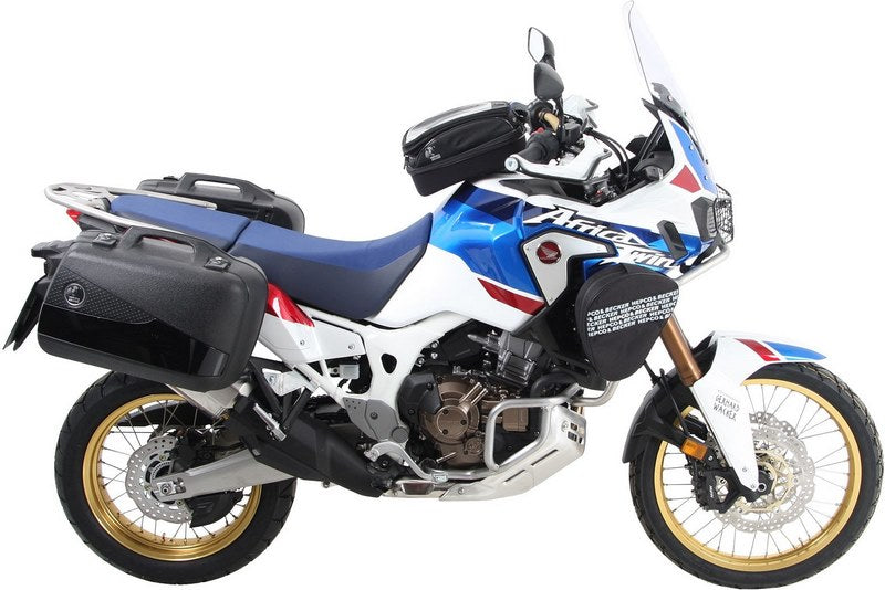 Hepco & Becker Sidecarrier permanent mounted-black for Honda CRF1000L Africa Twin Adventure Sports from 2018 | 6539510 00 01