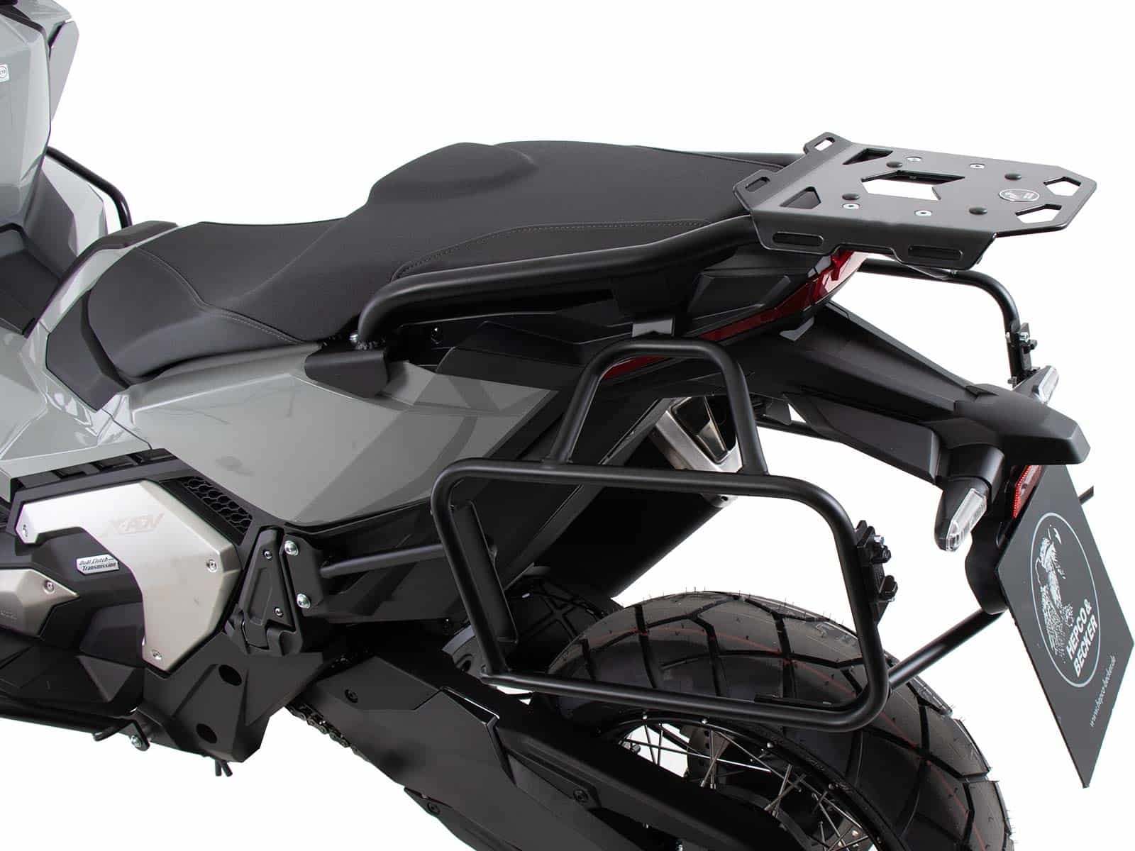 Hepco & Becker Sidecarrier permanent mounted black for Honda X-ADV (2021-) | 6539531 00 01