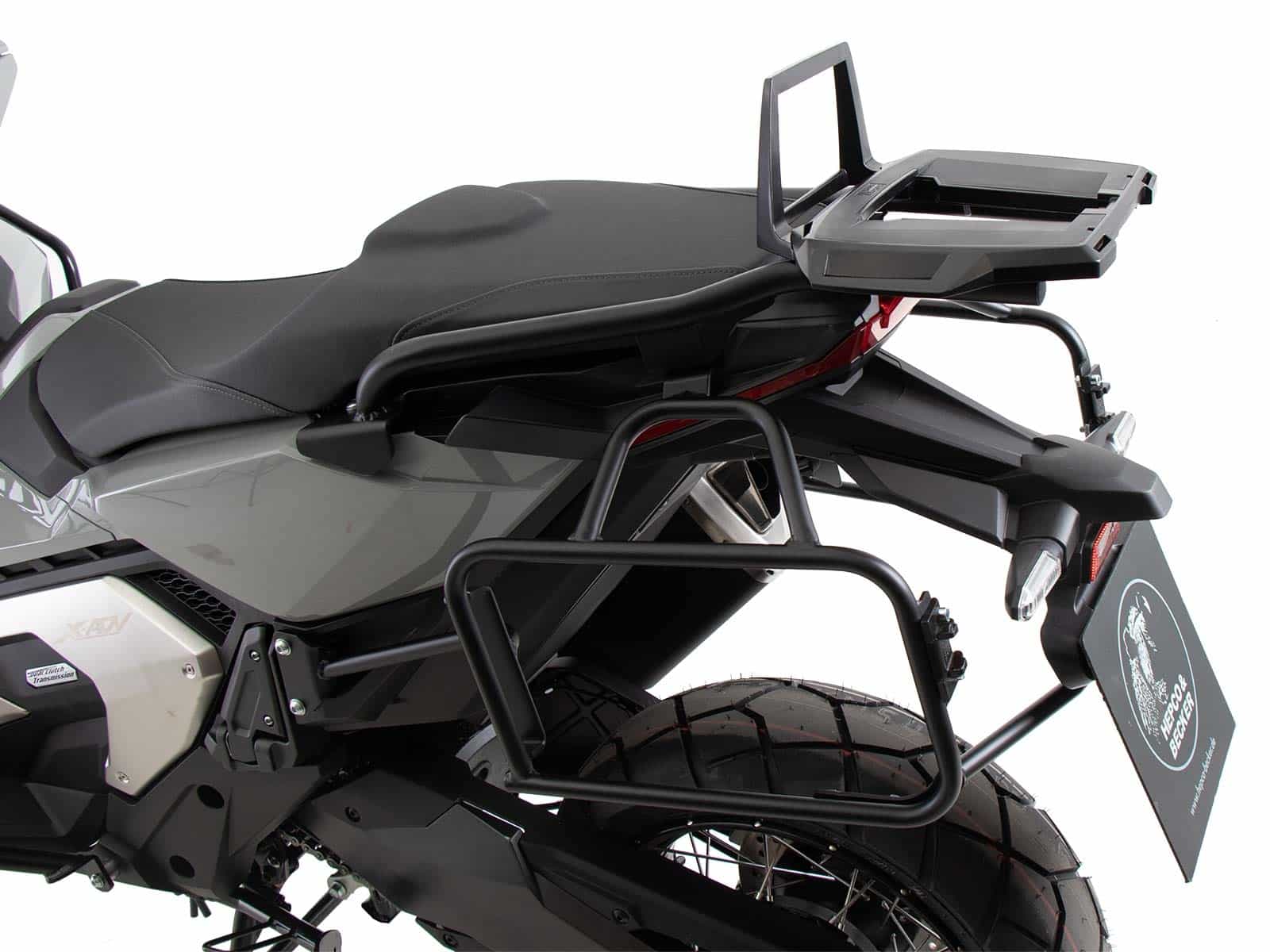 Hepco & Becker Sidecarrier permanent mounted black for Honda X-ADV (2021-) | 6539531 00 01