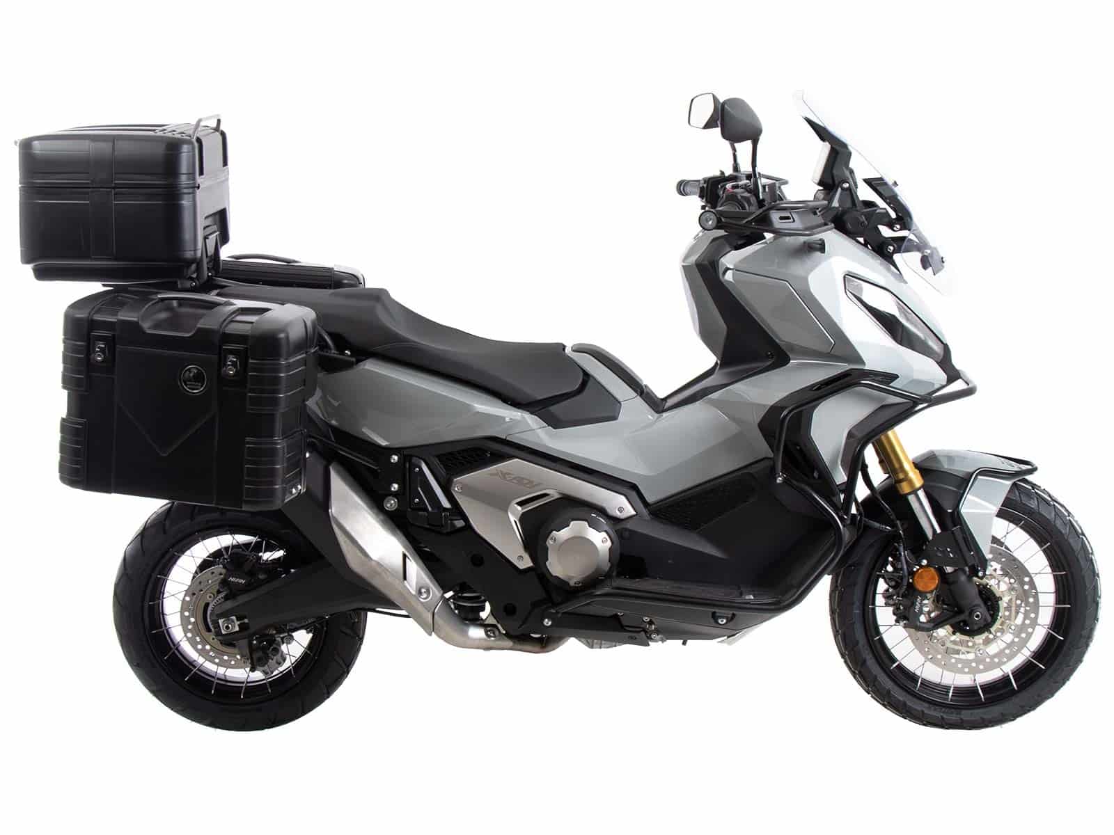 Hepco & Becker Sidecarrier permanent mounted black for Honda X-ADV (2021-) | 6539531 00 01