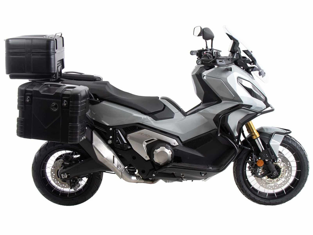 Hepco & Becker Sidecarrier permanent mounted black for Honda X-ADV (2021-) | 6539531 00 01
