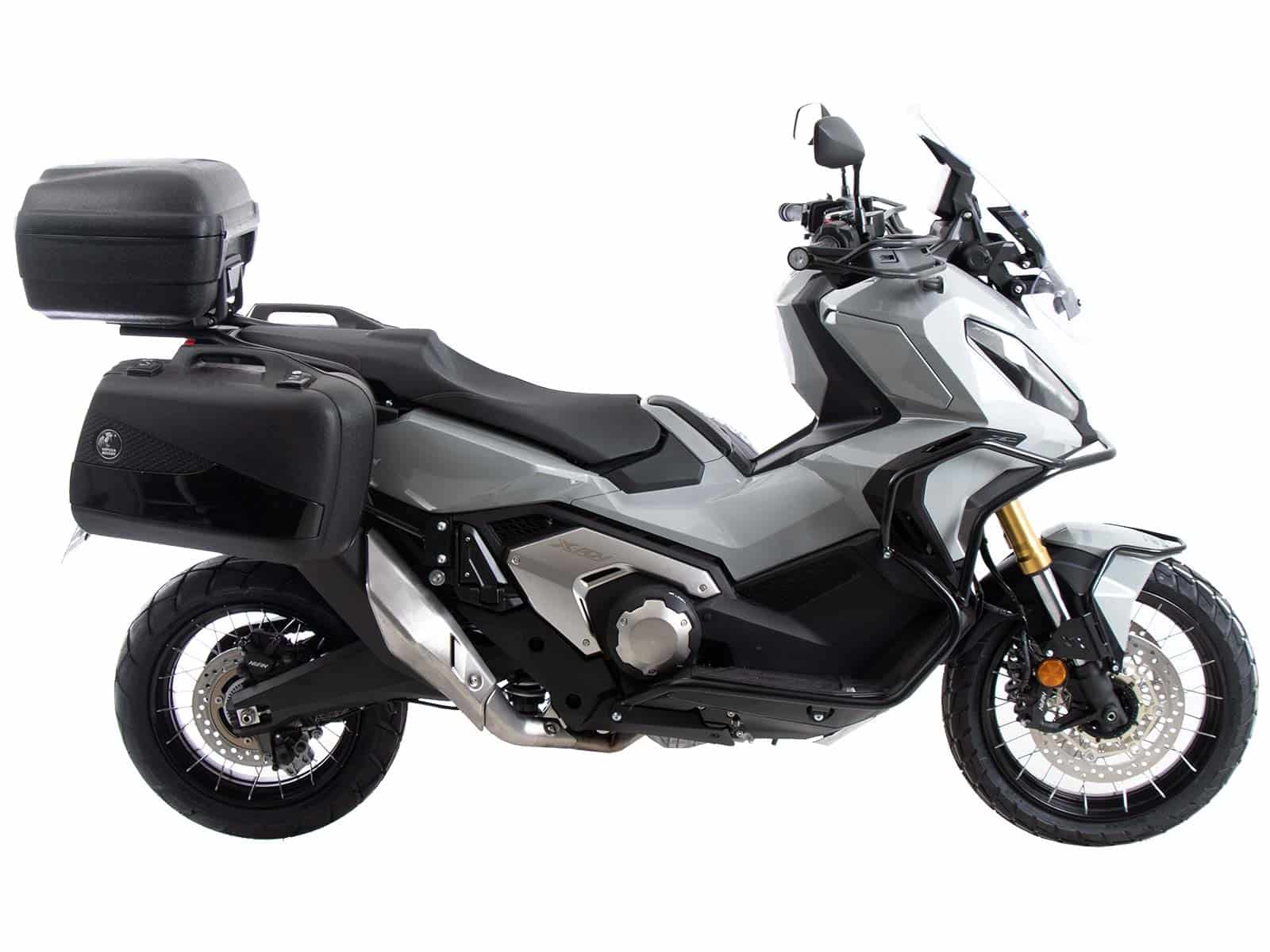 Hepco & Becker Sidecarrier permanent mounted black for Honda X-ADV (2021-) | 6539531 00 01