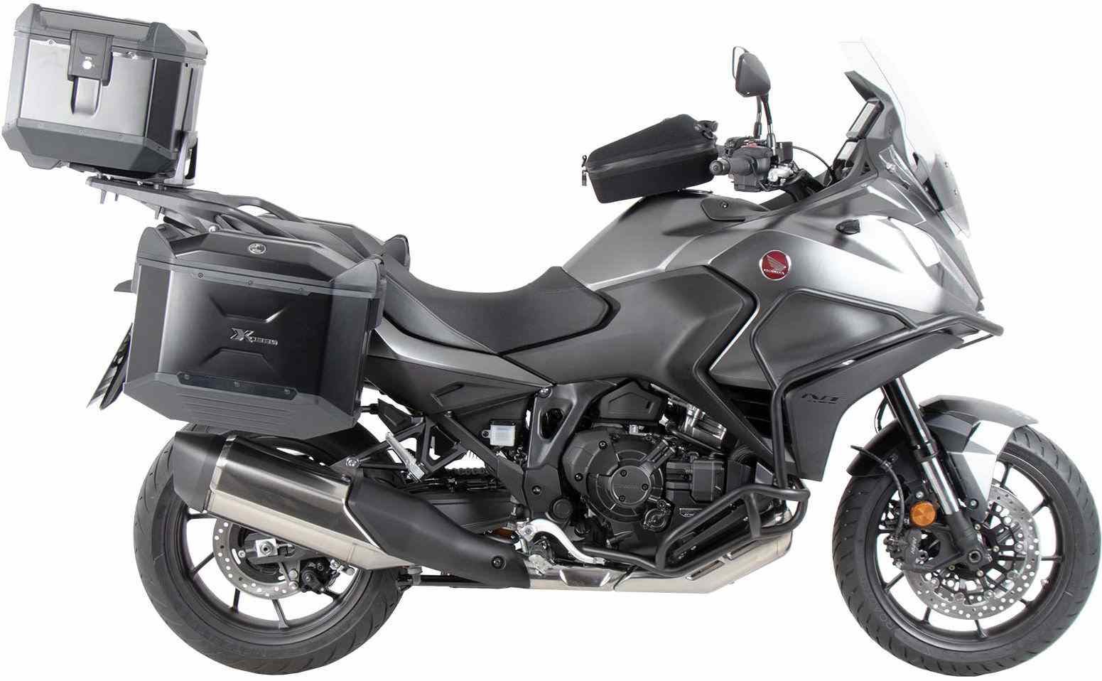 Hepco & Becker Sidecarrier permanent mounted black for Honda NT 1100 (2022-) | 6539537 00 01
