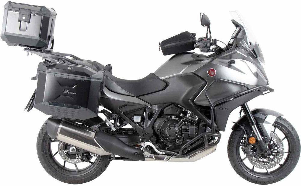 Hepco & Becker Sidecarrier permanent mounted black for Honda NT 1100 (2022-) | 6539537 00 01