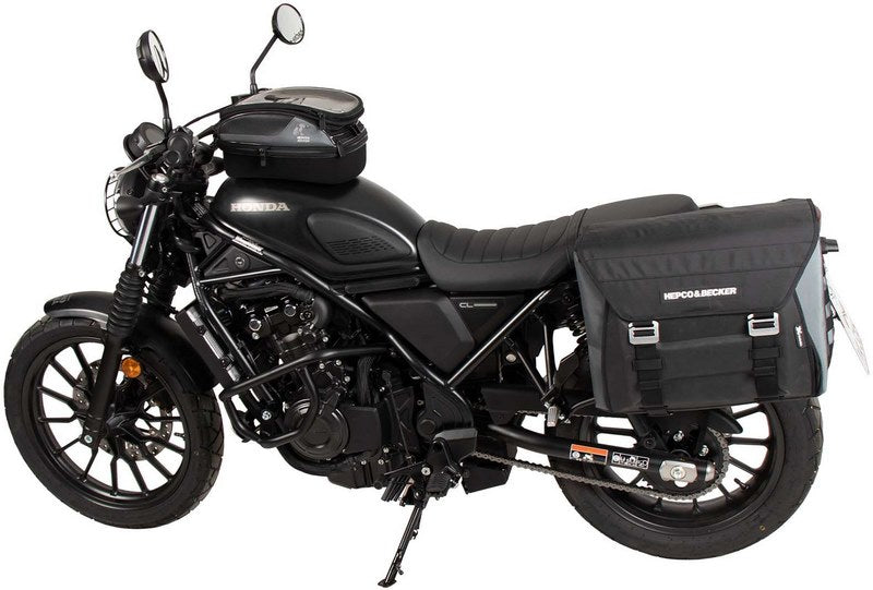 Hepco & Becker Side Carrier One-Sided Left Permanent Mounted Black For Honda CL 500 (2023-) | 6539543 00 01