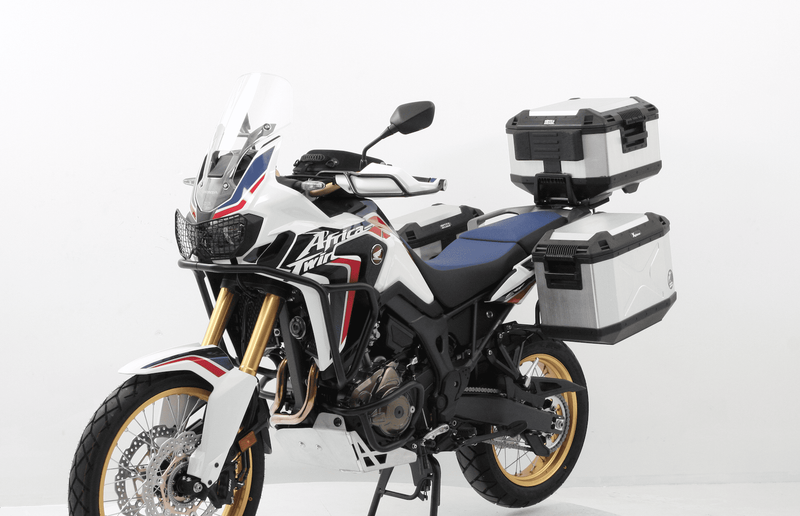 Hepco & Becker Sidecarrier permanent mounted-black for Honda CRF 1000 Africa Twin 2016-2017 | 653994 00 01