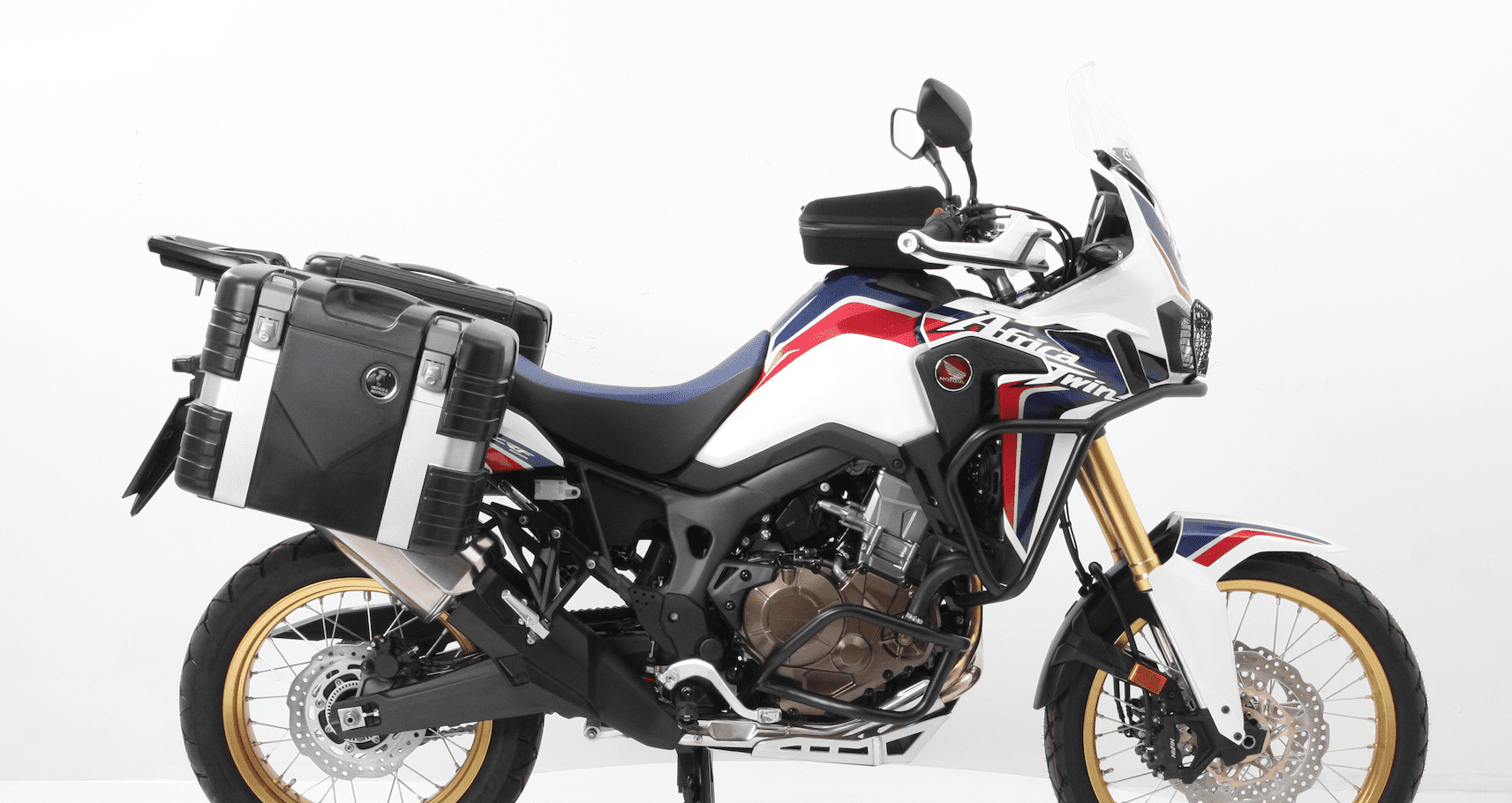 Hepco & Becker Sidecarrier permanent mounted-black for Honda CRF 1000 Africa Twin 2016-2017 | 653994 00 01