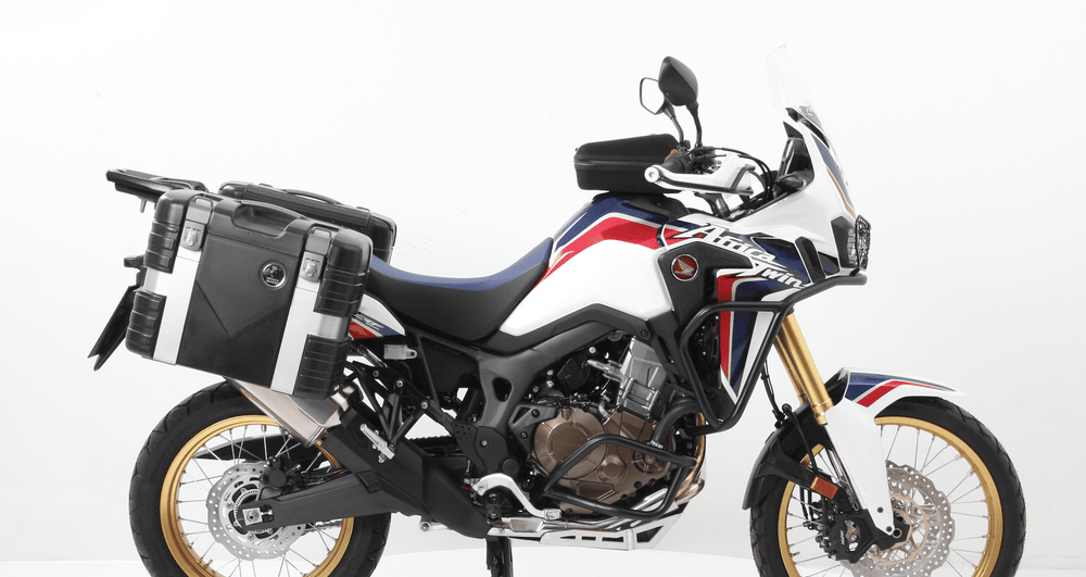 Hepco & Becker Sidecarrier permanent mounted-black for Honda CRF 1000 Africa Twin 2016-2017 | 653994 00 01