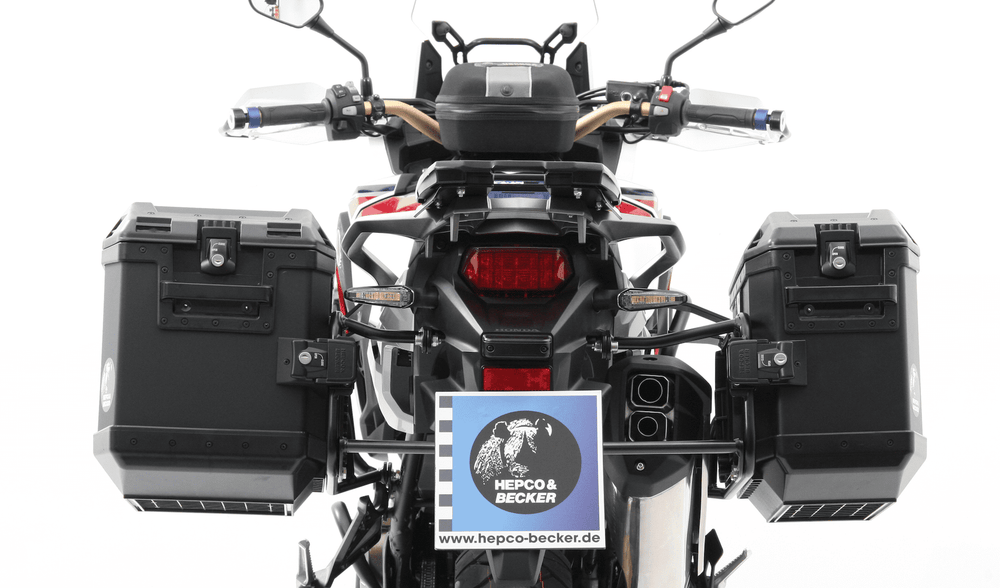 Hepco & Becker Sidecarrier permanent mounted-black for Honda CRF 1000 Africa Twin 2016-2017 | 653994 00 01