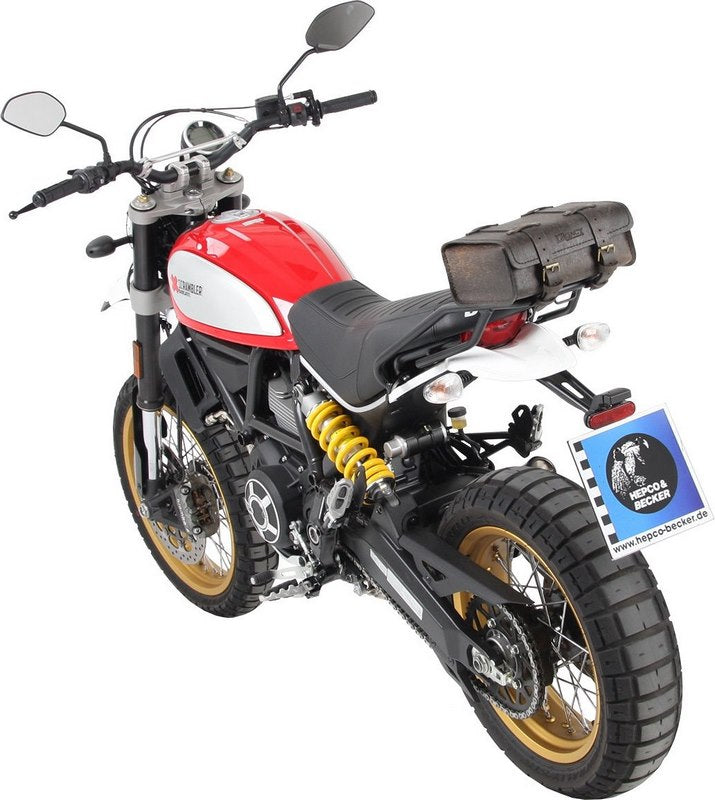 Hepco & Becker Tube rear rack/Solorack-black for Yamaha SCR 950 from 2017 | 6544556 01 01