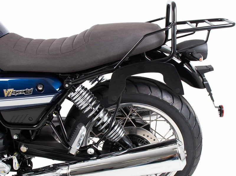 Hepco & Becker Tube rear rack black for Moto Guzzi V7 Special/Stone/Centenario (850 ccm) (2021-) | 654556 01 01