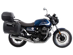 Hepco & Becker Tube rear rack chrome for Moto Guzzi V7 Special/Stone/Centenario (850 ccm) (2021-) | 654556 01 02